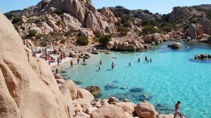 Cala Coticcio (La Maddalena, Cerdeña)