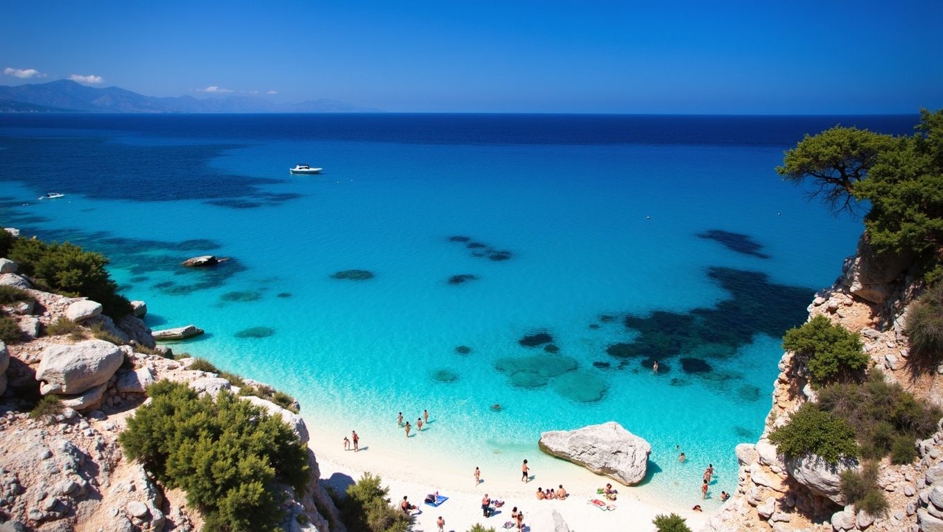Cala Goloritze Golfo di Orosei acantilados blancos Cerdeña UNESCO