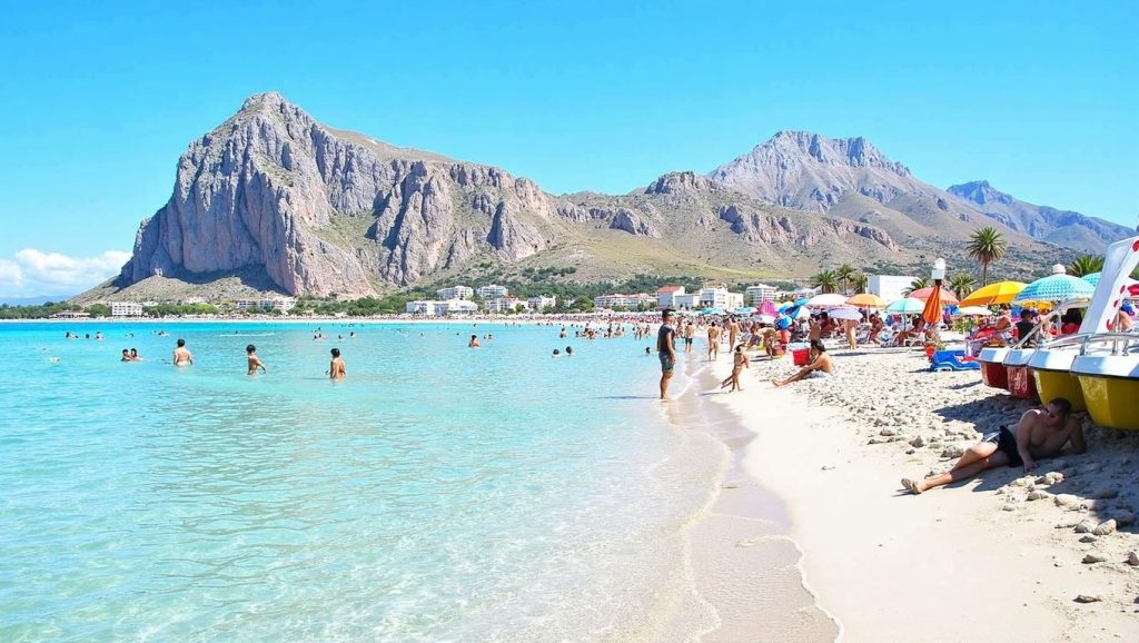 Textura de arena en Grottazza, San Vito Lo Capo, Sicilia
