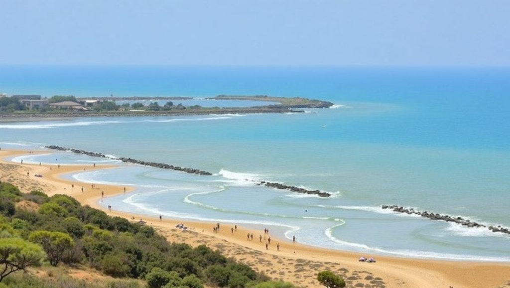 Playa Vincenzina en Palma di Montechiaro, Sicilia