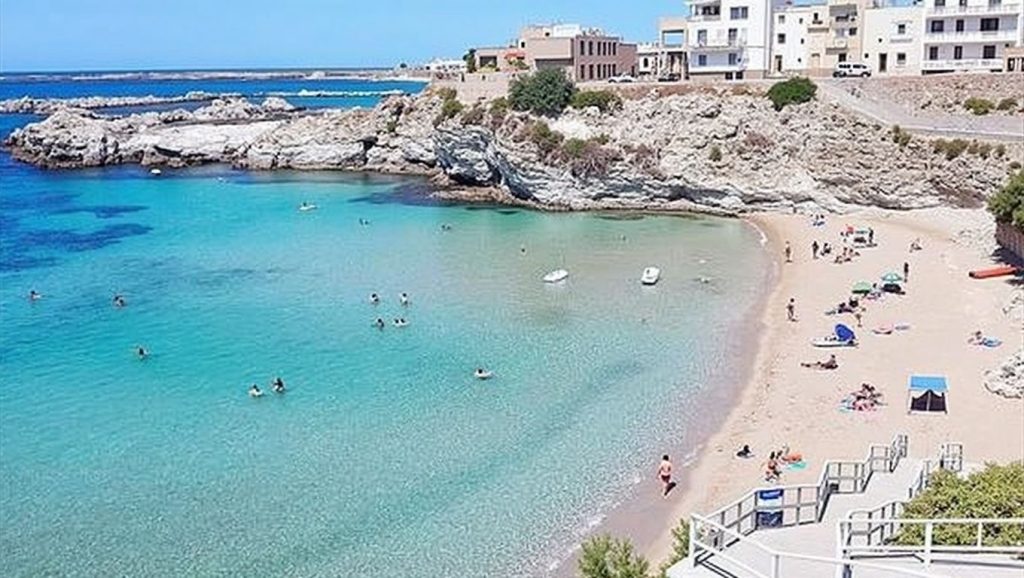 Costa de Cinisi desde La Praiola, Sicilia