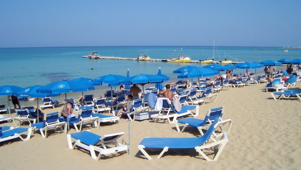 Vista del entorno de Agios Georgios Fragoudi 2 municipal beach, ?, Chipre