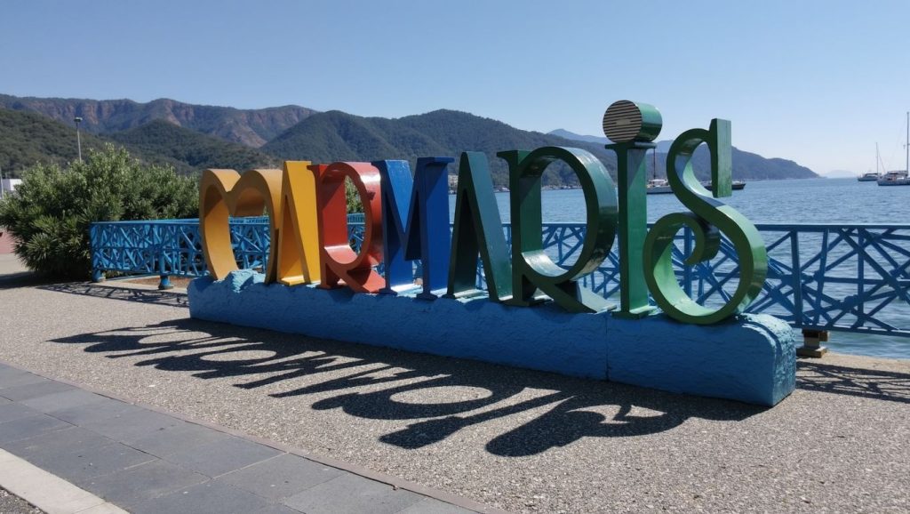 Vista del entorno de Akvaryum Plajı, ?, Turquía