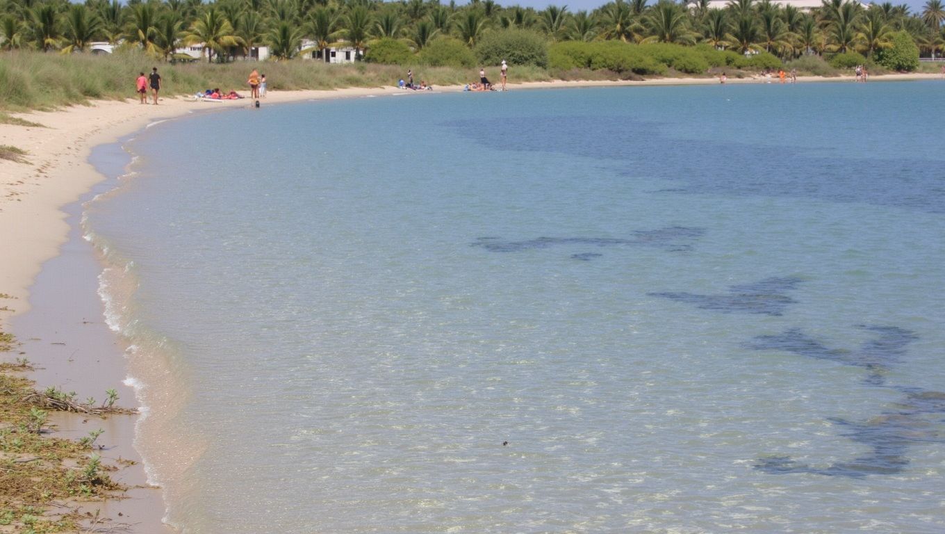 Alaminos playa tranquila sur Larnaca Chipre