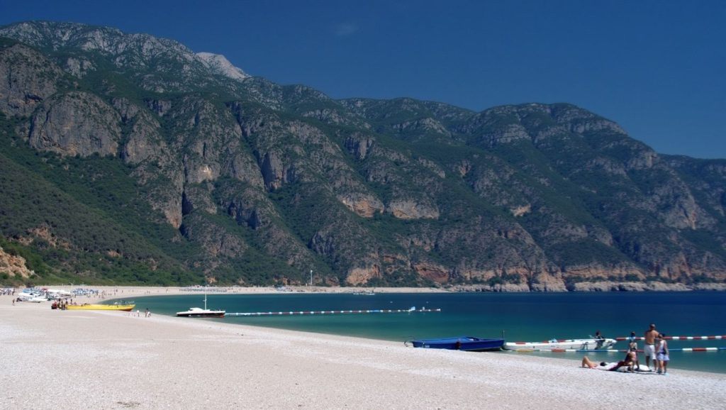 Altınkum Plajı (Çeşme, Turquía) — foto 2