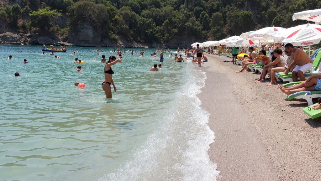 Altınkum Plajı (Çeşme, Turquía) — foto 4