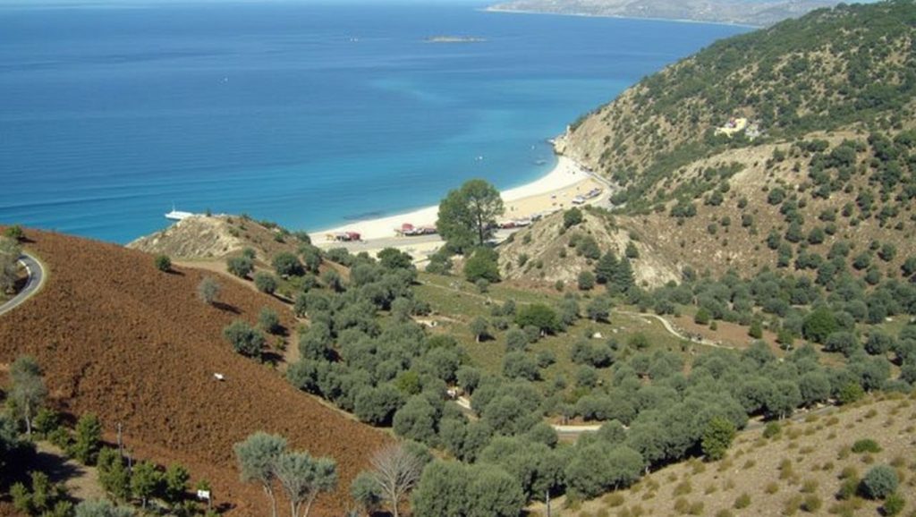 Playa Ammos Beach en Durrës, Albania