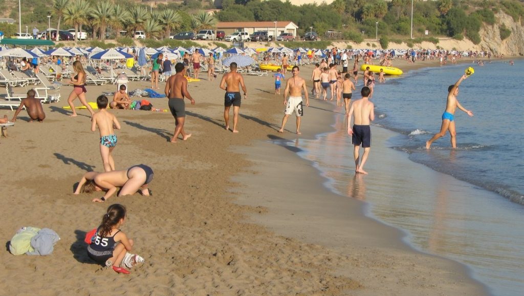 Arena y mar en Armonia Beach, ?, Chipre