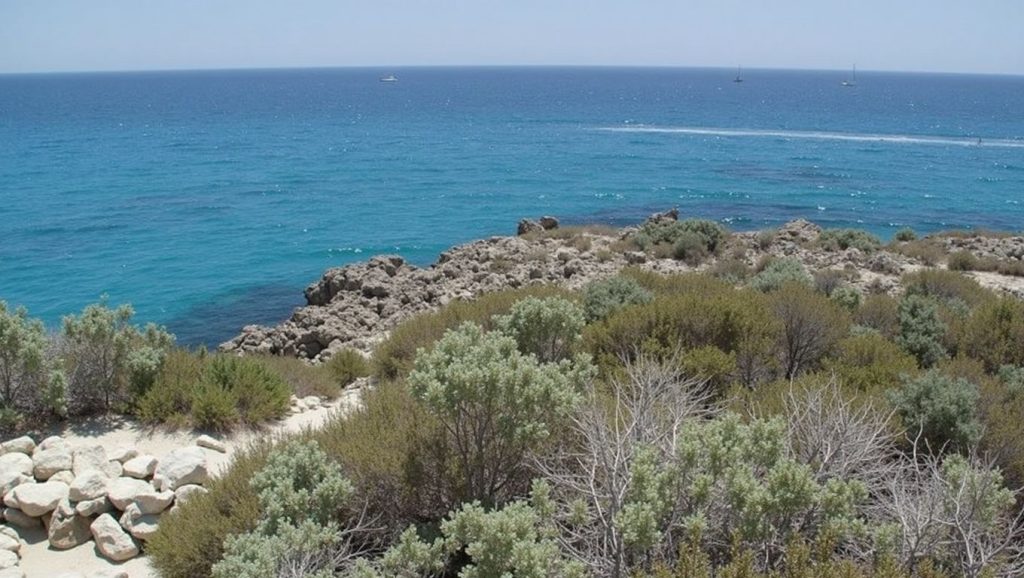 Arena fina en Armyropigado Beach, ?, Chipre