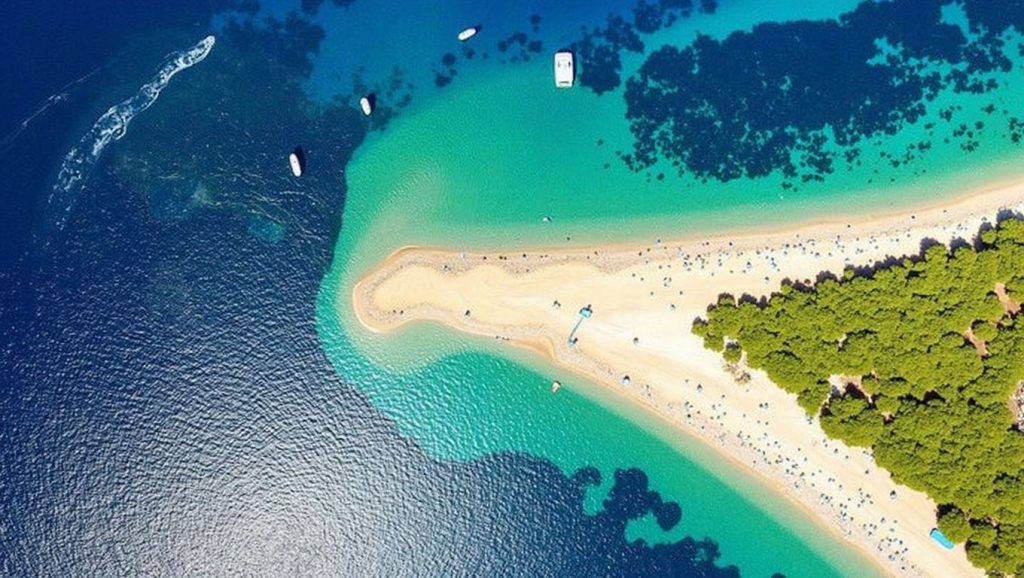 Camino de acceso a Bačvice, Croacia, Croacia