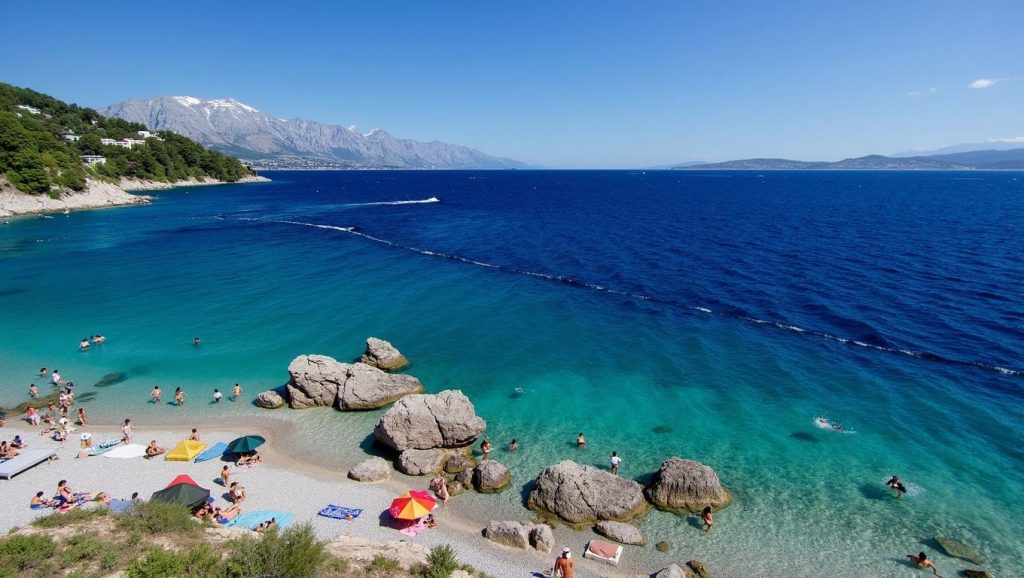 Vista del entorno de Balvanida, Croacia, Croacia