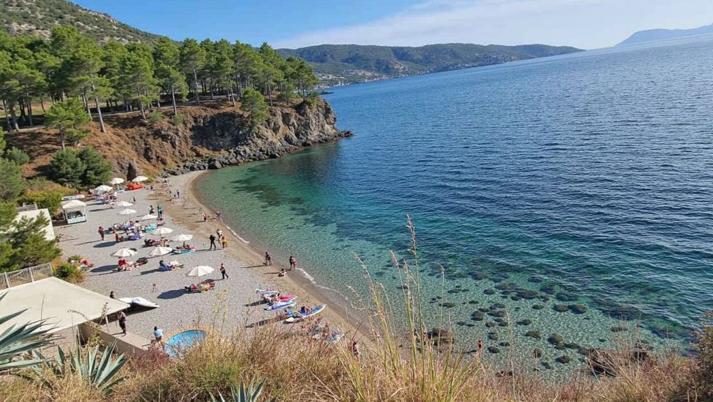Costa de Croacia desde Barjosko, Vis