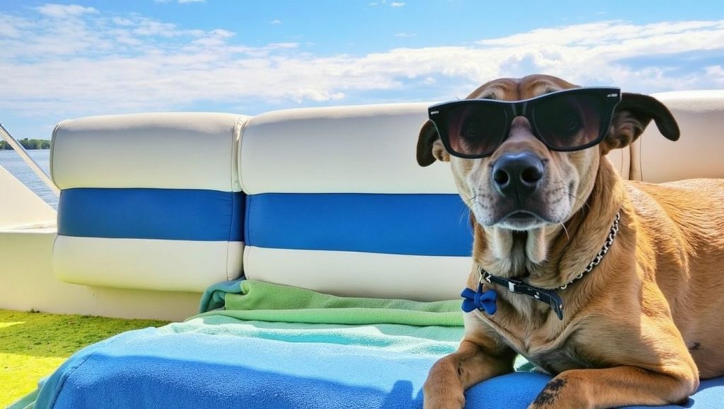 Vista amplia de Beach for dogs en Croacia, Croacia