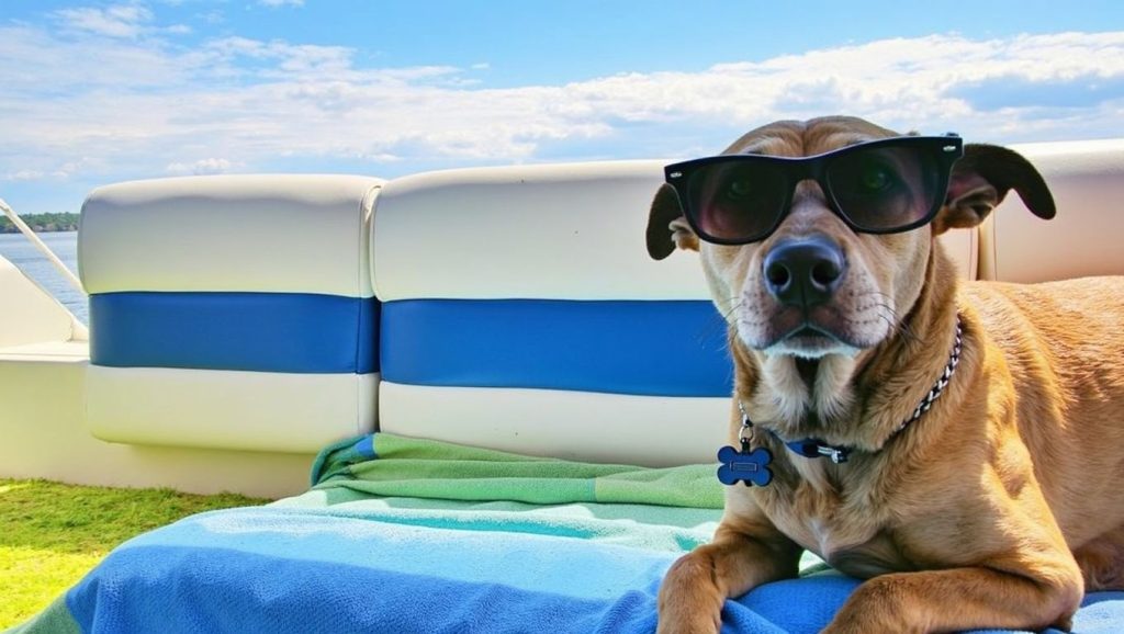 Vista amplia de Beach for dogs en Grad Vodice, Croacia