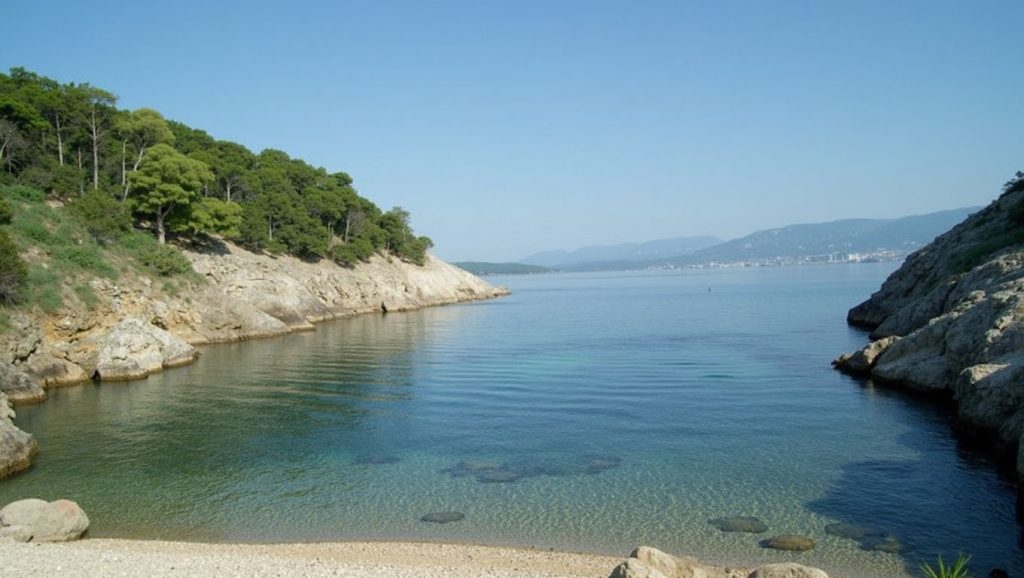 Beach Rivica Novi Vinodolski (Dobrinj, Krk) — foto 6