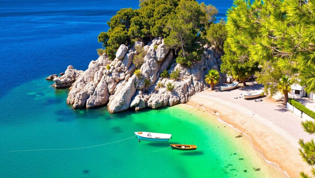 Playa Beach Tatijna en Croacia, Croacia