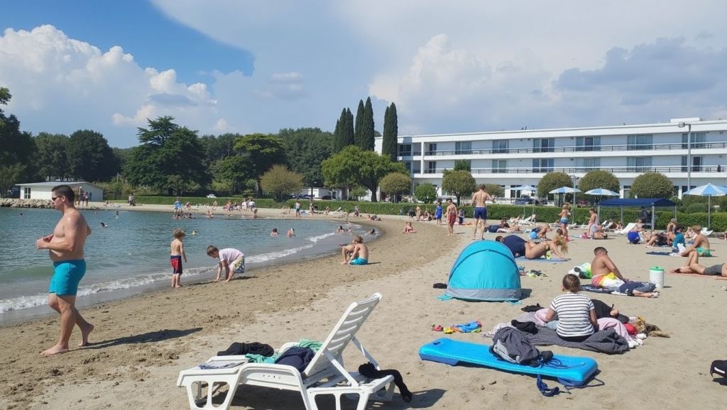 Paseo hacia Borik, Croacia