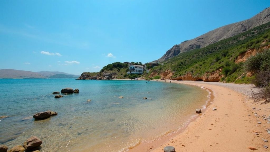 Playa Bošana en Croacia, Croacia