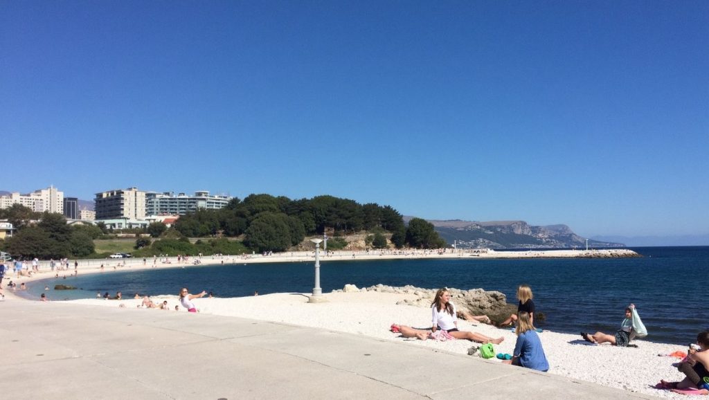 Playa Bura en Croacia, Croacia