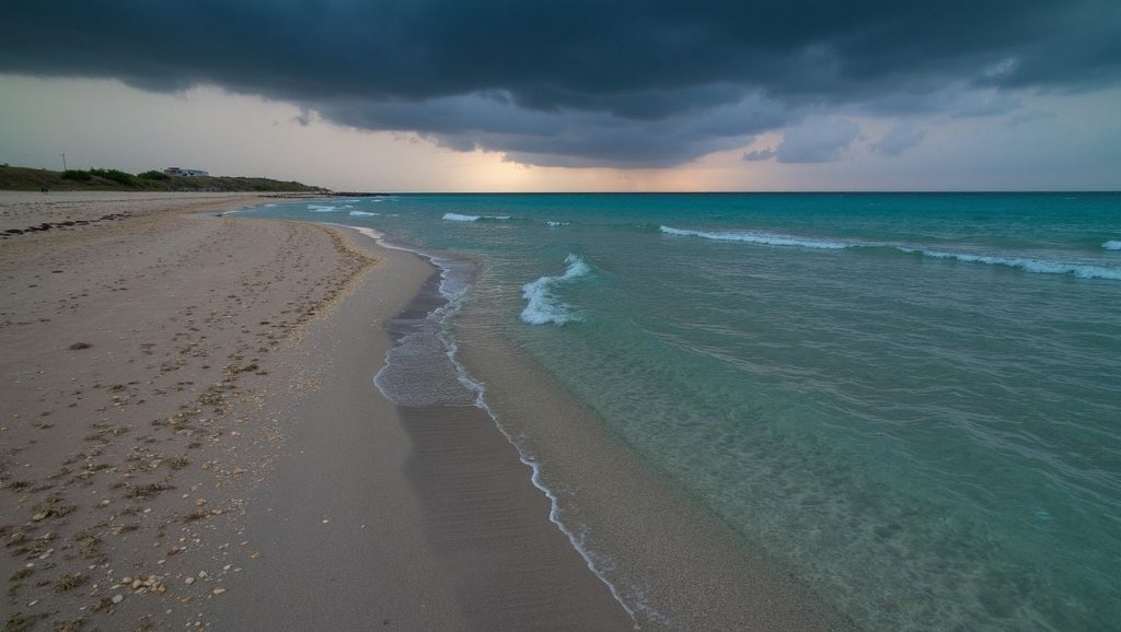 Vista amplia de caletón El Judío en Pinar del Río, Cuba