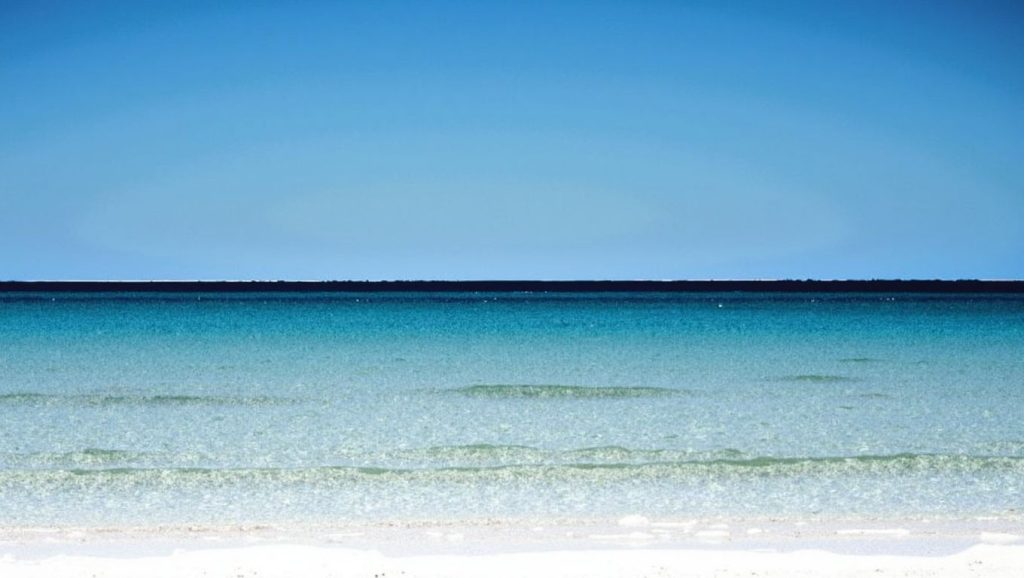 Costa de Camagüey desde Cayo Alto Remanemte, Cuba
