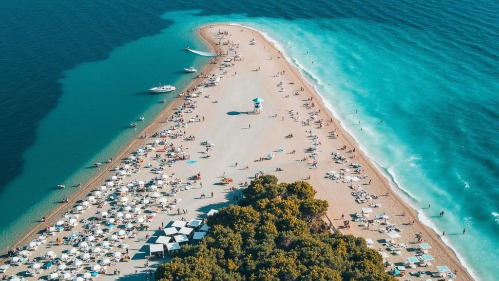 Horizonte desde Đardin, Croacia, Croacia