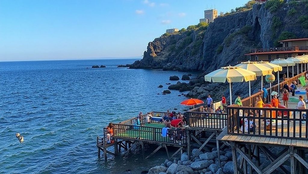 Arena y orilla en Playa de Acireale 1, Acireale, Sicilia