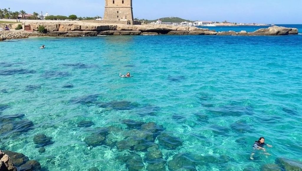 Playa Acireale 3 desde la arena, Acireale, Sicilia