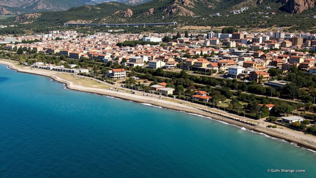 Panorámica de Playa de Acquedolci 2 con cielo despejado, Acquedolci