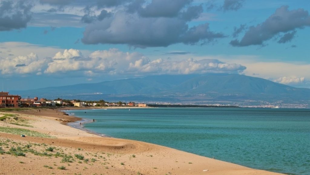 Acceso a Playa de Augusta 20 desde el aparcamiento, Augusta