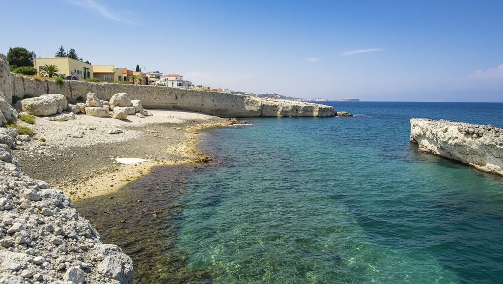 Costa de Augusta desde Playa de Augusta 21, Sicilia