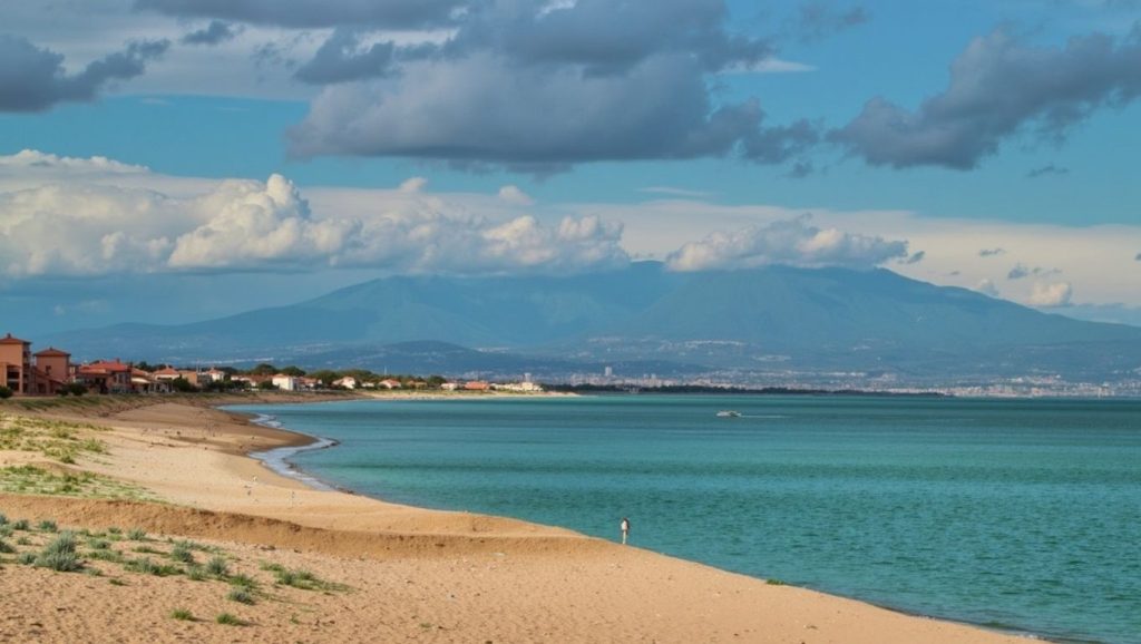 Orilla tranquila de Playa de Augusta 8, playa de Augusta