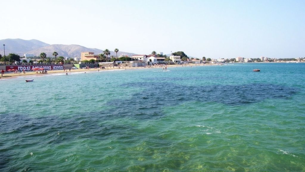 Detalle del agua en Playa de Avola 15, Avola, Sicilia
