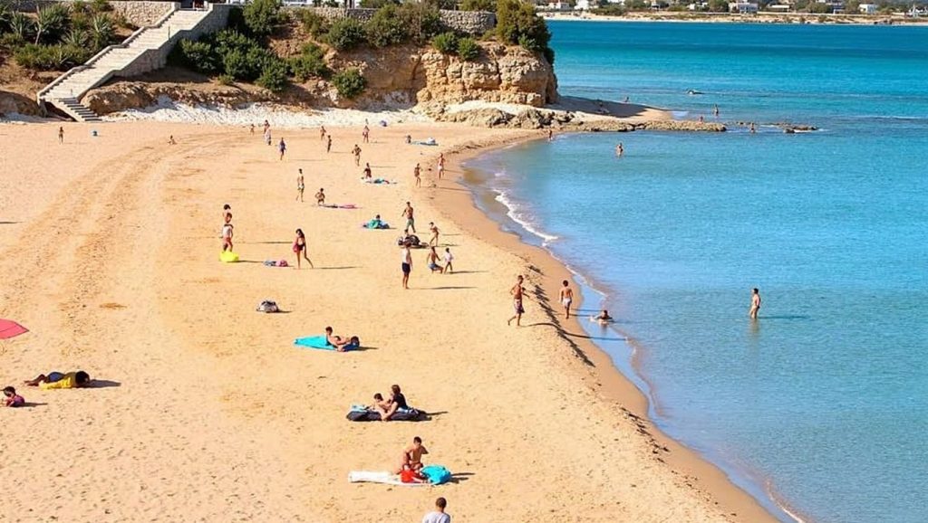 Arena y mar en Playa de Avola 5, Avola, Sicilia