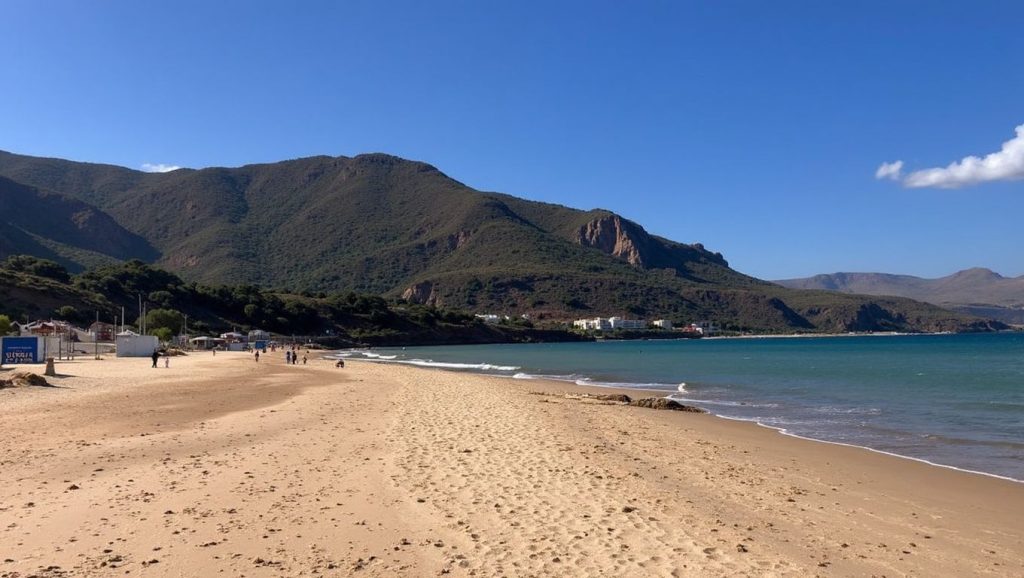 Línea de costa en Playa de Castellammare del Golfo 1, Castellammare del Golfo