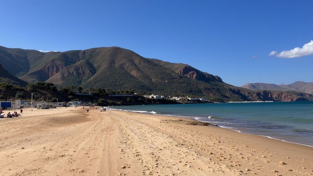 Orilla tranquila de Playa de Castellammare del Golfo 5, playa de Castellammare del Golfo