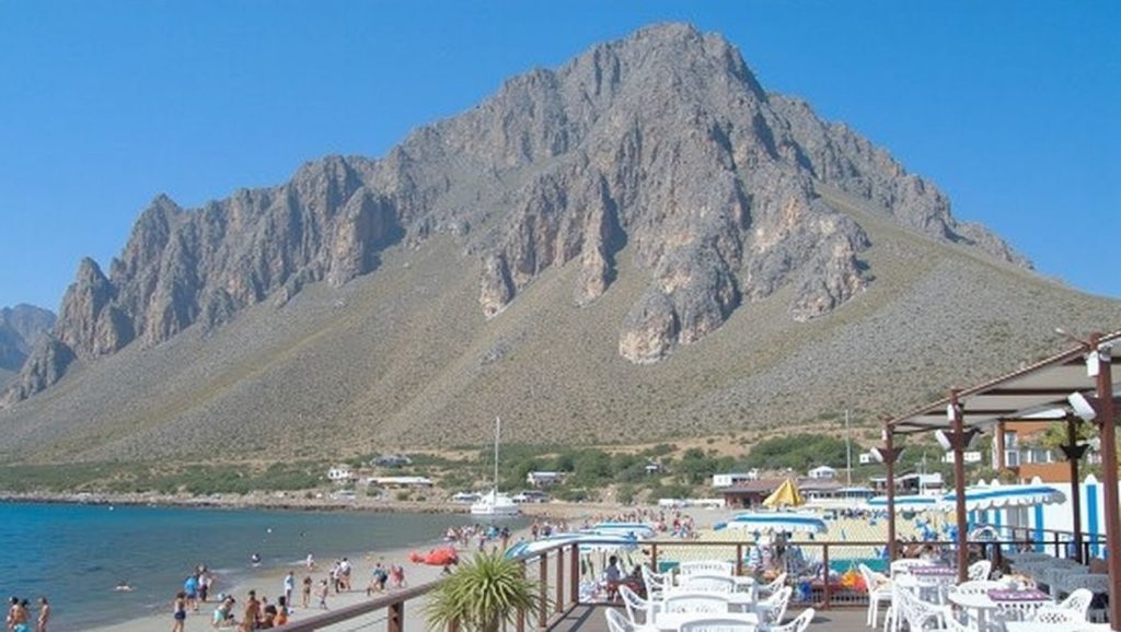 Costa de Custonaci desde Playa de Custonaci 1, Sicilia