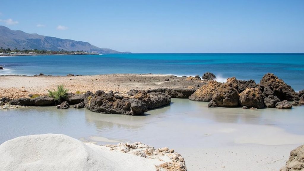 Línea de costa en Playa de Custonaci 2, Custonaci