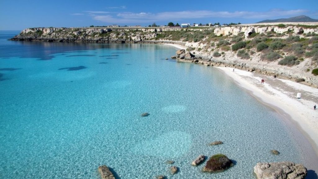 Camino de acceso a Favignana 3, Favignana, Sicilia