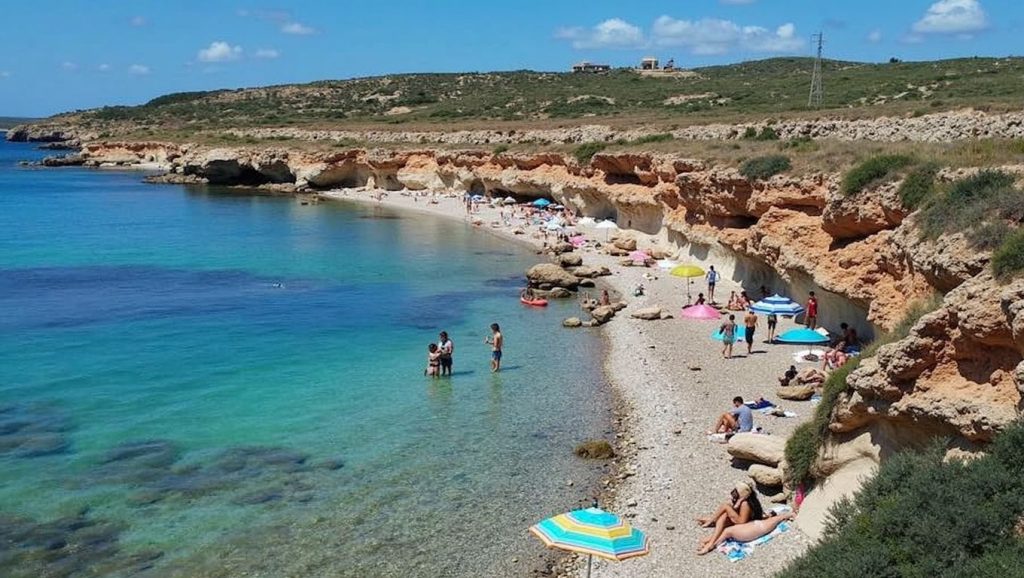 Amplio horizonte marino en Playa de Favignana 3, Favignana