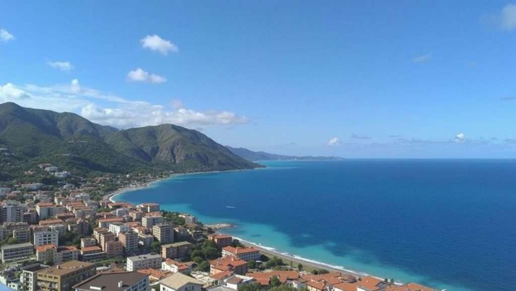 Detalle de arena y agua en Playa de Gioiosa Marea 6, Gioiosa Marea