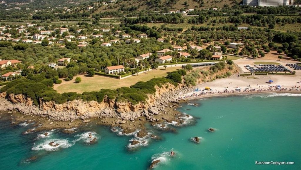 Agua y arena en Playa de Lascari 2, Lascari
