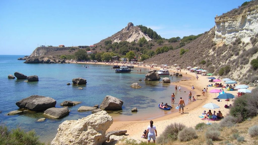 Costa de Licata desde Playa de Licata 1, Sicilia