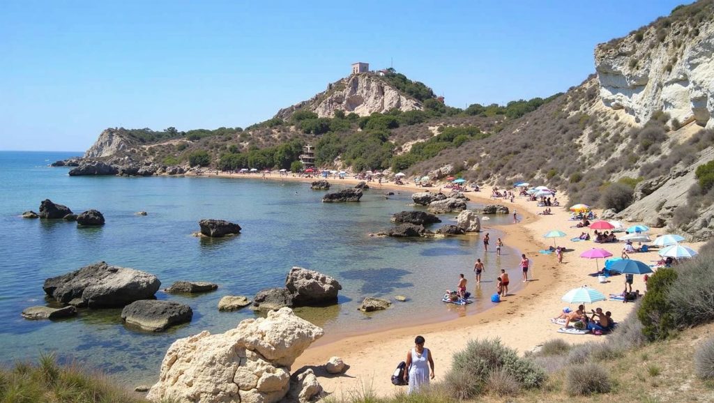Panorámica completa de Playa de Licata 9, playa de Licata