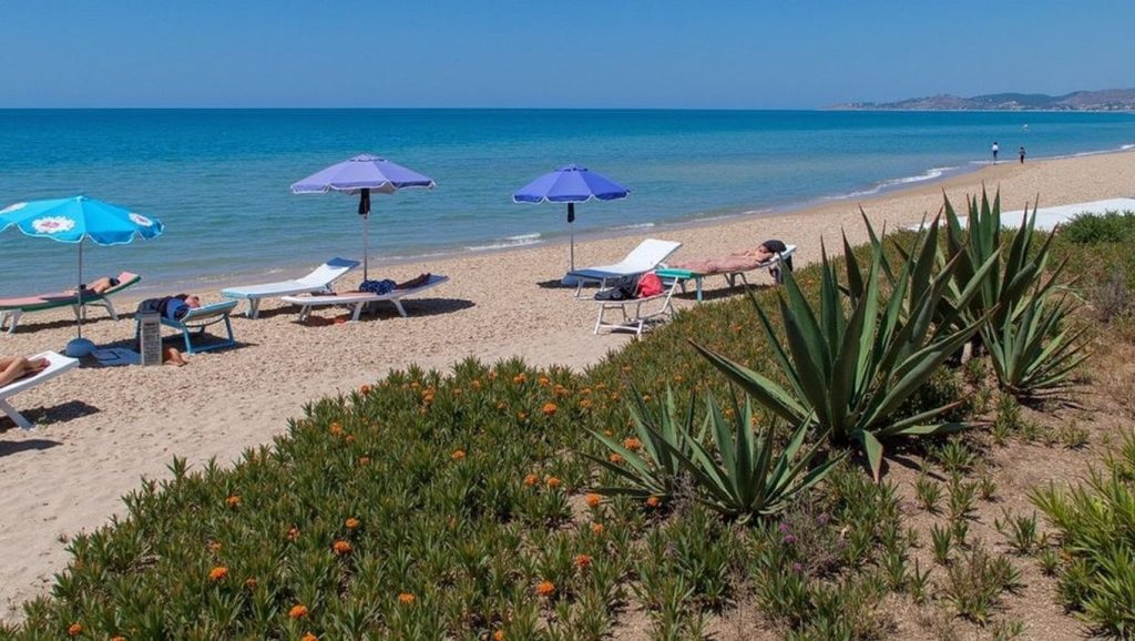 Horizonte desde Playa de Menfi 3, Menfi, Sicilia