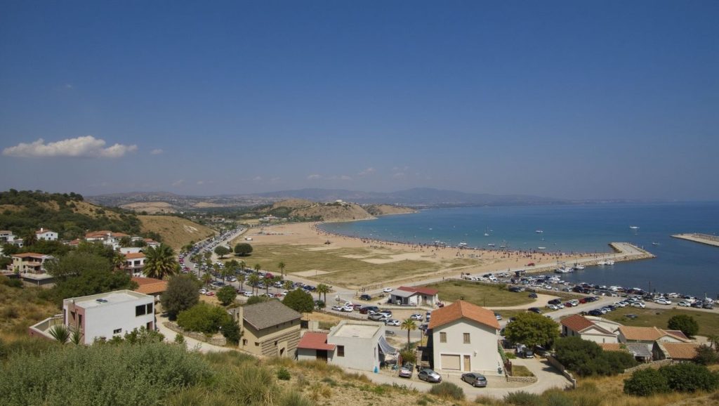 Panorámica completa de Playa de Menfi 4, playa de Menfi