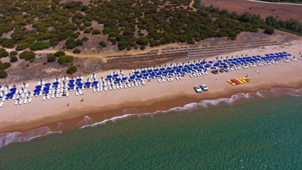 Acceso a Playa de Menfi 5 desde el aparcamiento, Menfi