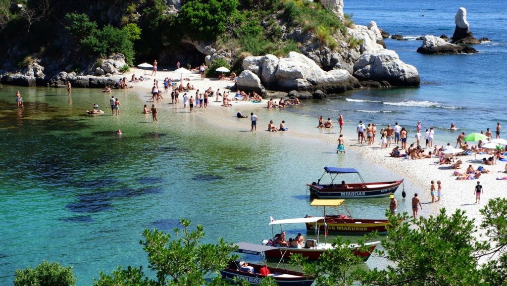 Panorámica completa de Playa de Messina 25, playa de Messina