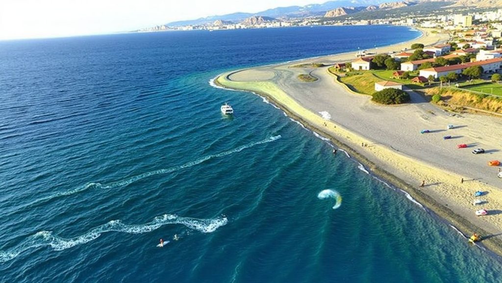 Panorámica completa de Playa de Messina 34, playa de Messina