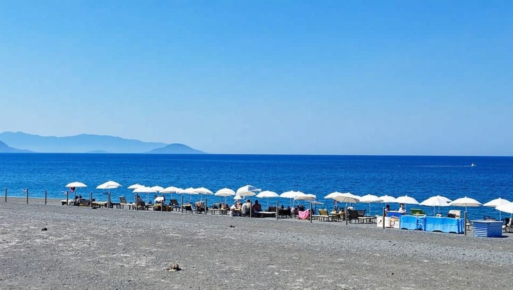 Panorámica completa de Playa de Milazzo 4, playa de Milazzo